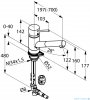 Kludi Scope Jednouchwytowa bateria kuchenna DN 8 chrom 339320575